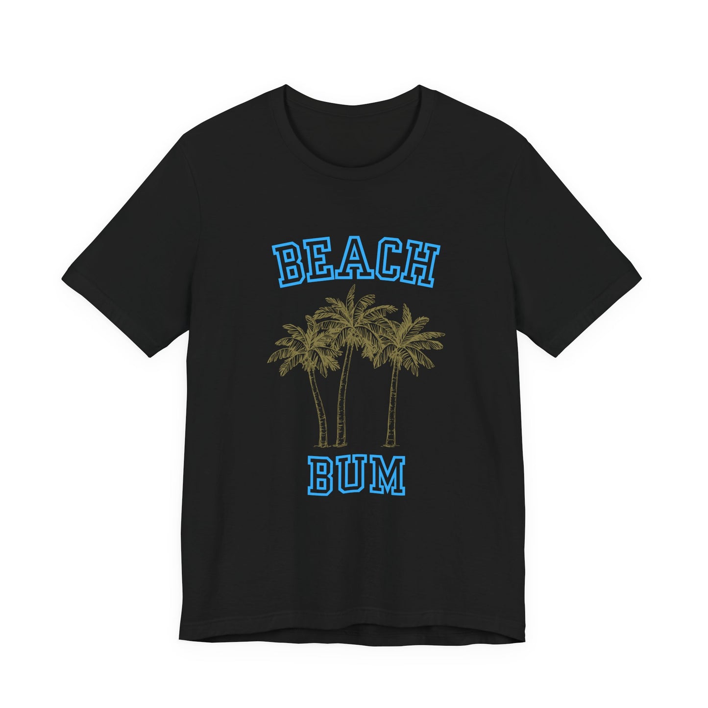Beach Bum Palm Tree Shirt, Tropical Island Vacation Clothing, Palm Tree Lover Gift - PopCultureByDesign36