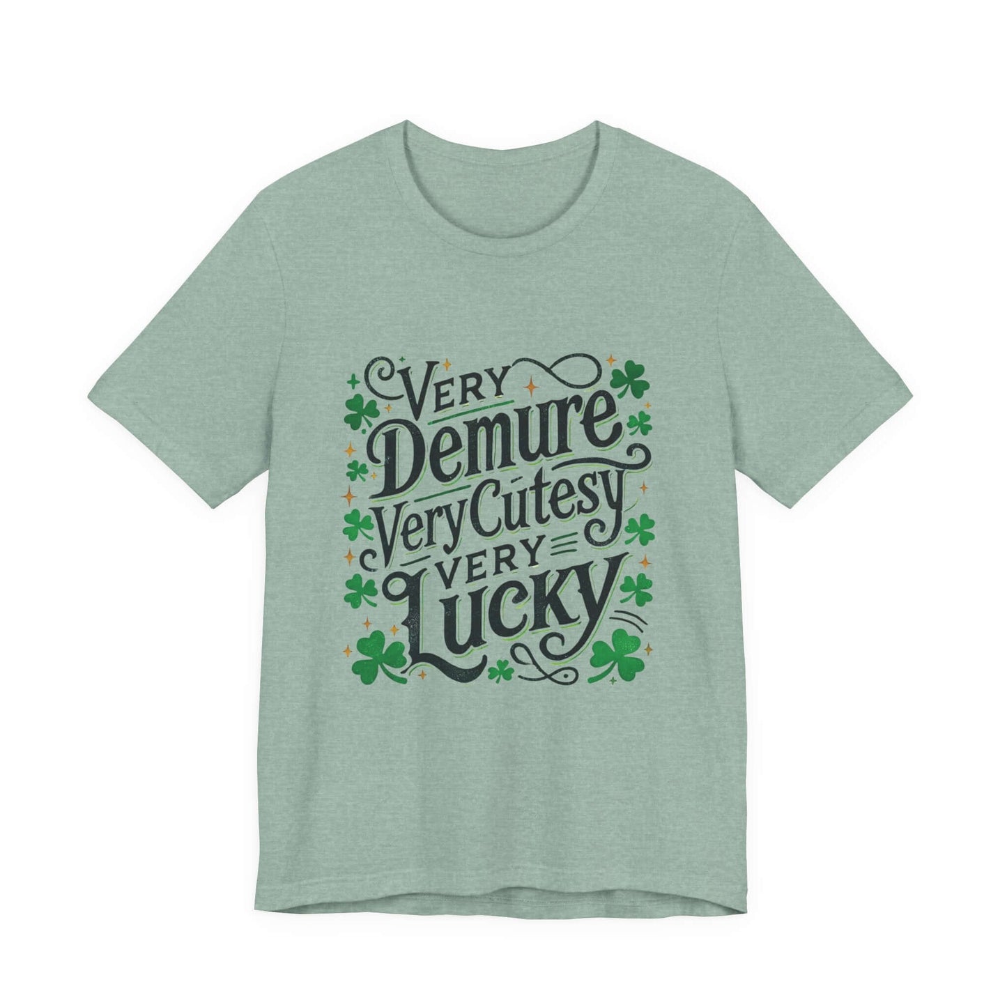 St Patrick's Day Tee, Irish Shamrock Tee, Feeling Lucky St Paddy's Shirt - PopCultureByDesign36