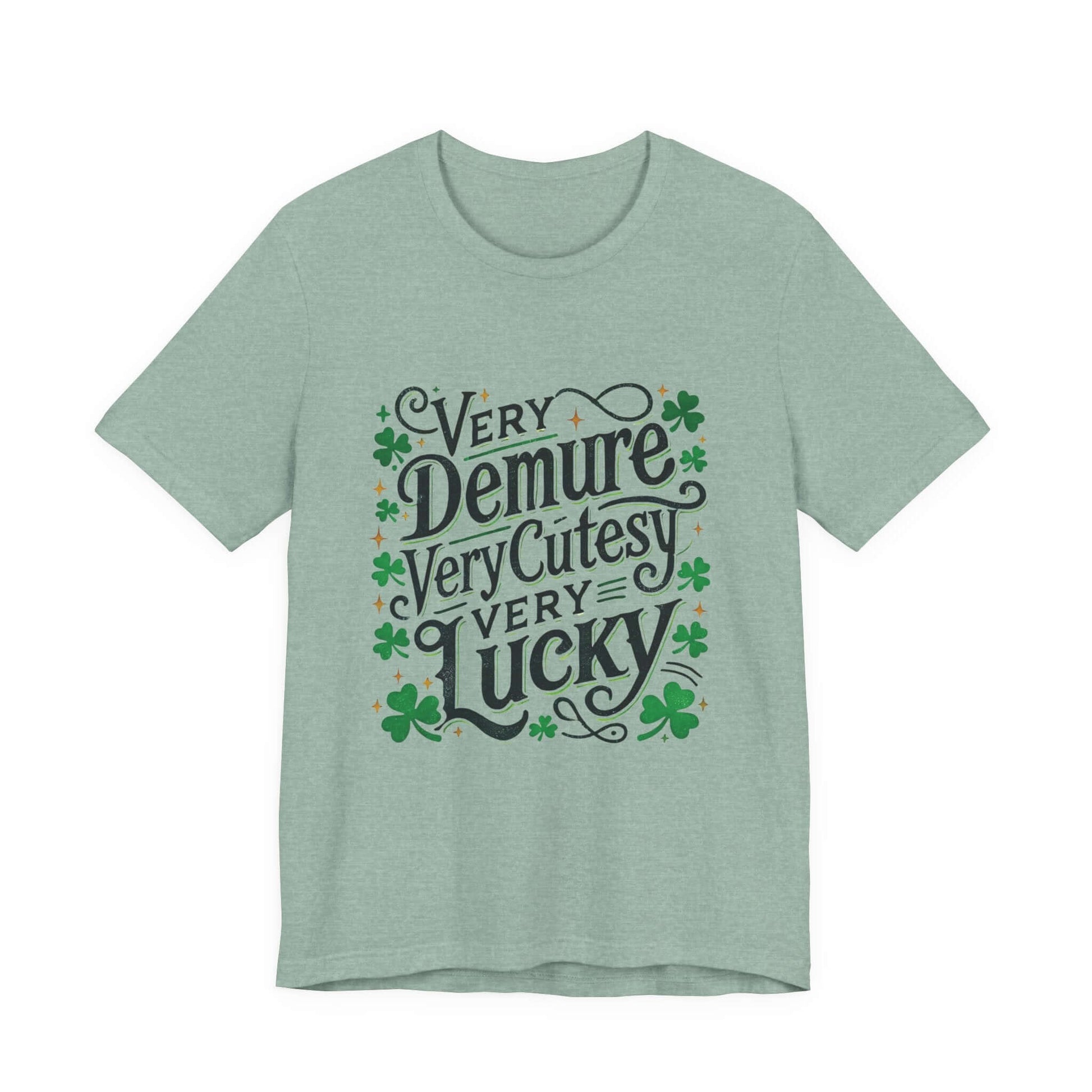 St Patrick's Day Tee, Irish Shamrock Tee, Feeling Lucky St Paddy's Shirt - PopCultureByDesign36
