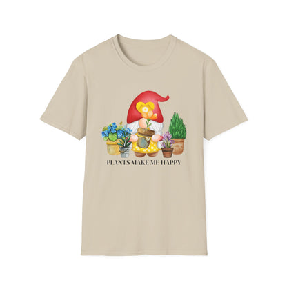 Plants make me happy, Funny Gardening Shirt, Botanic Shirt, Gift for Plant Lover - PopCultureByDesign36