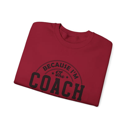 Because I'm The Coach That's Why, Coach Gifts, Shirts For Coach - PopCultureByDesign36