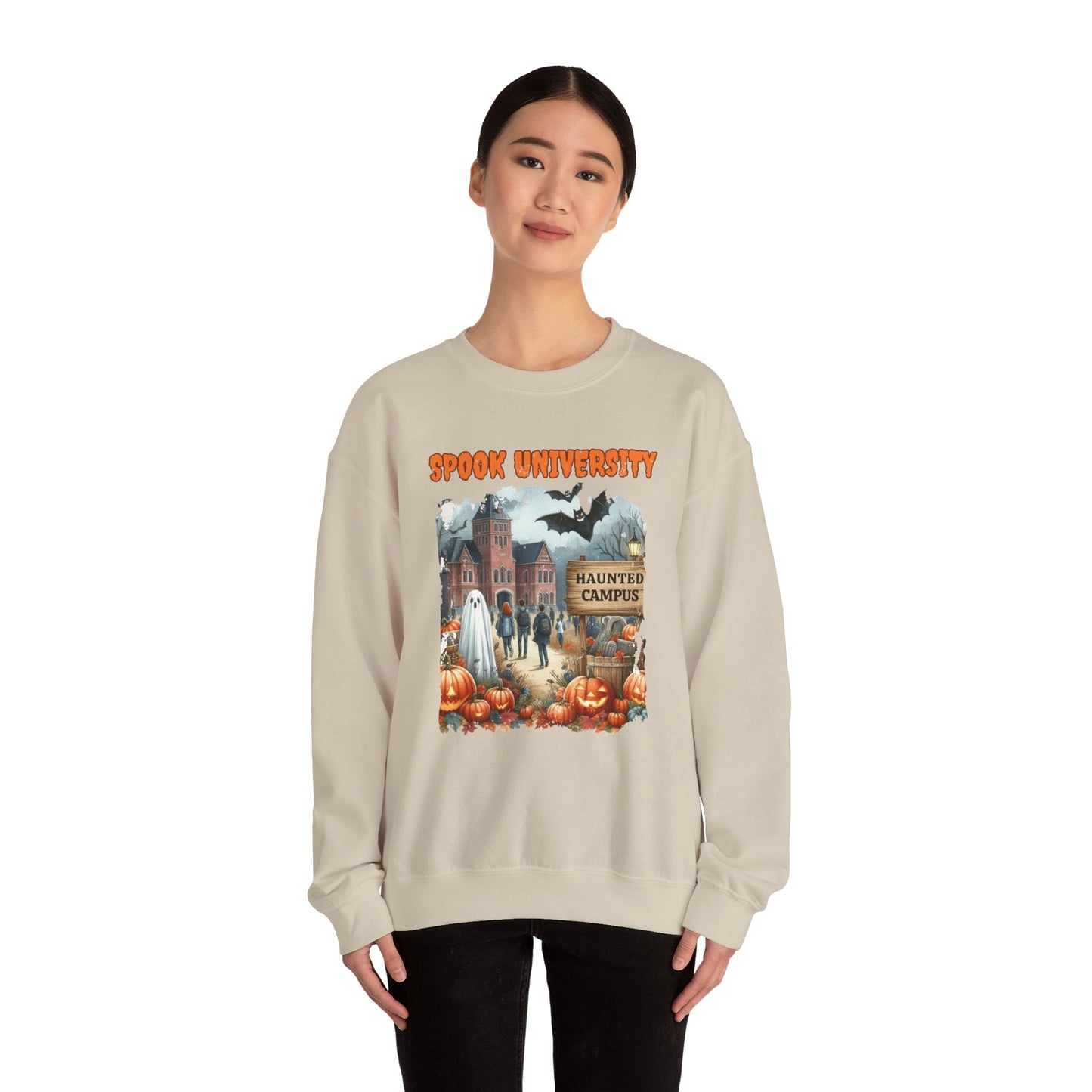 Spook University Sweatshirt, Halloweentown University, Fall Sweatshirt - PopCultureByDesign36