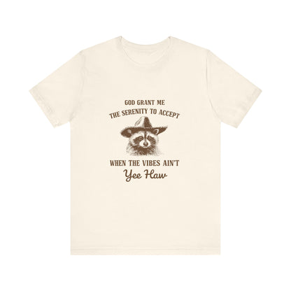 Funny Western T Shirt, Wild West Graphic Tee, Trash Panda Shirt - PopCultureByDesign36
