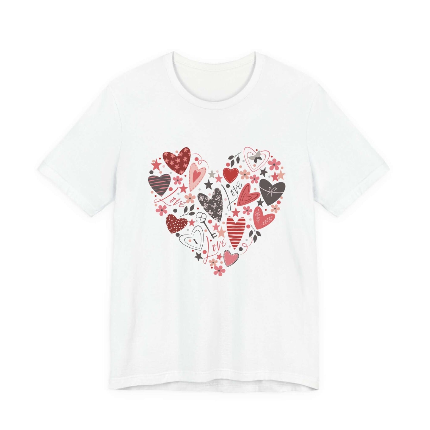 Valentine Heart Shirt, Heart Shirt, Love Shirt, Valentine Shirt, Valentines Day Shirt - PopCultureByDesign36