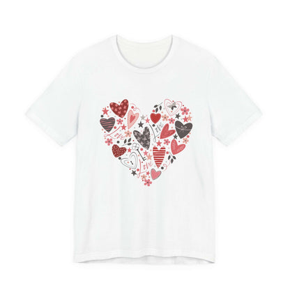 Valentine Heart Shirt, Heart Shirt, Love Shirt, Valentine Shirt, Valentines Day Shirt - PopCultureByDesign36