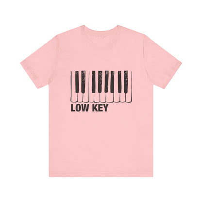 Funny Piano Player Shirt, Low Key Tee, Slang shirt, Piano Students - PopCultureByDesign36