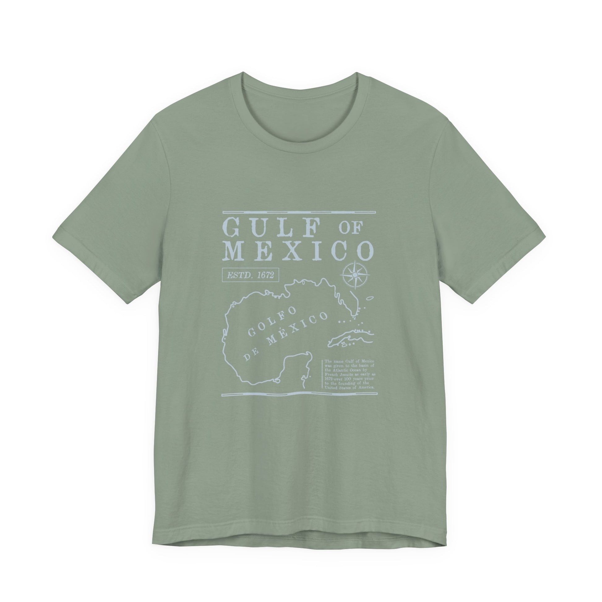 Gulf of Mexico Shirt, Gulf Coast Shirt, Historical Gulf of Mexico - PopCultureByDesign36
