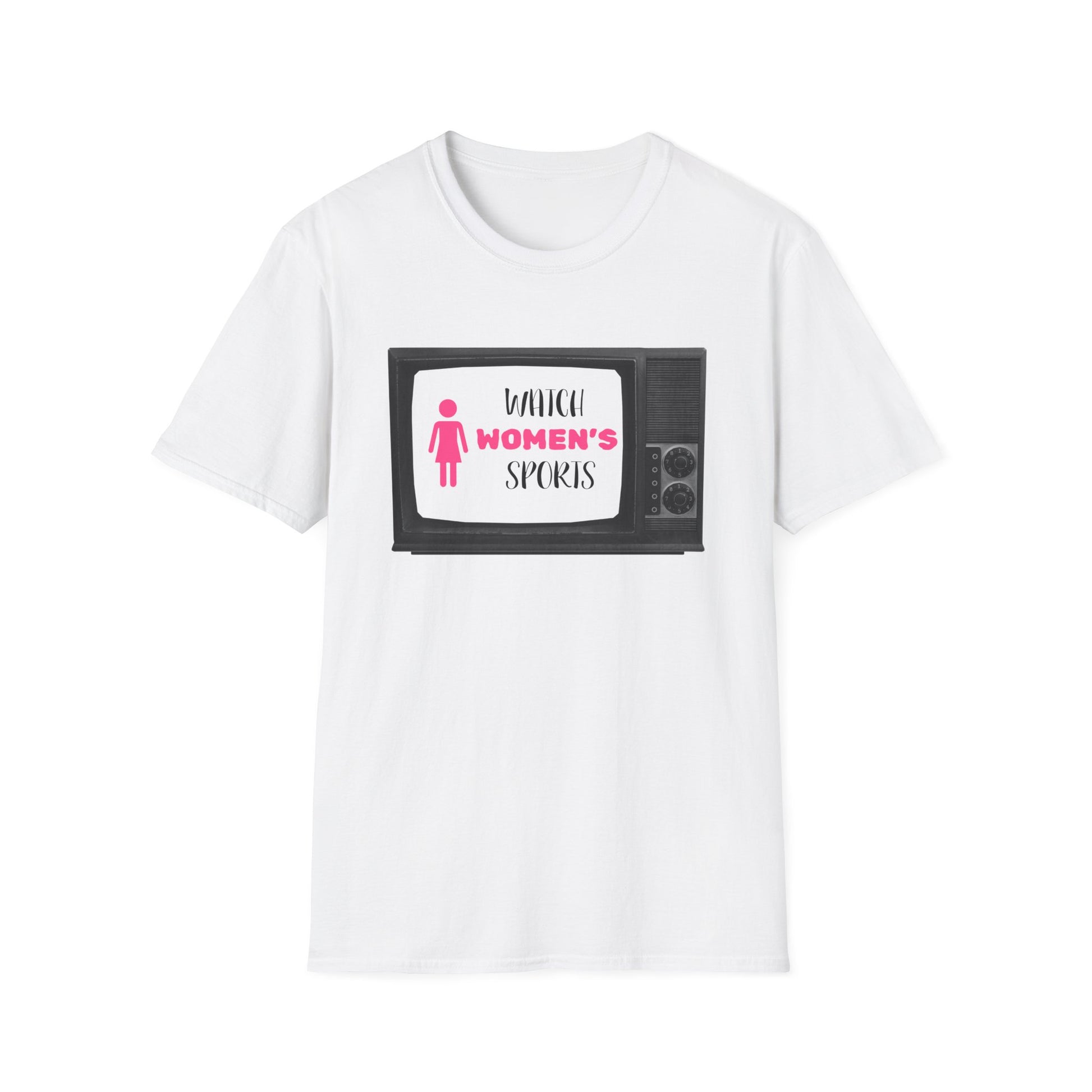 Watch Womens Sports, Women's Sports Supportive T-Shirt, Women In Sports - PopCultureByDesign36