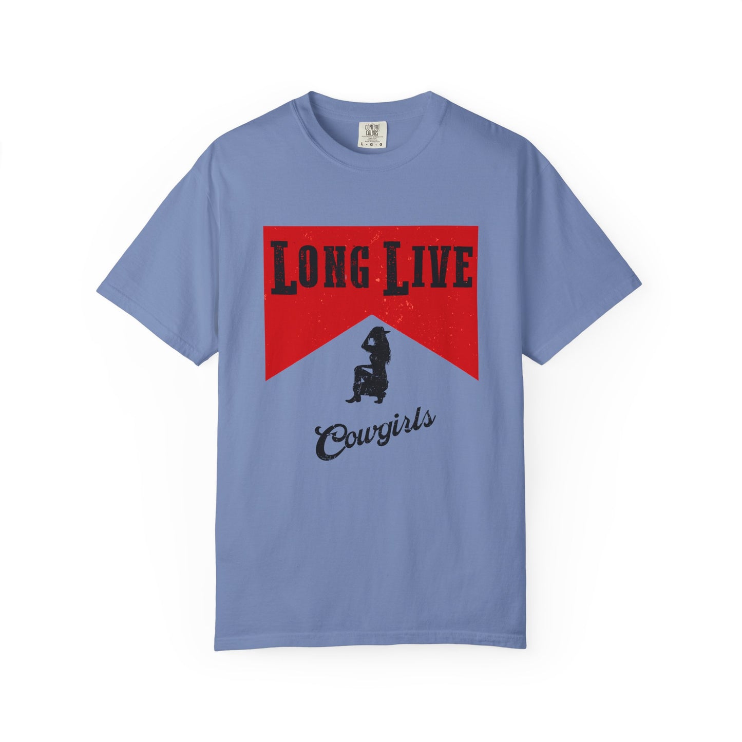 Comfort Colors Long Live Cowgirls western graphic shirt, Rodeo shirt - PopCultureByDesign36