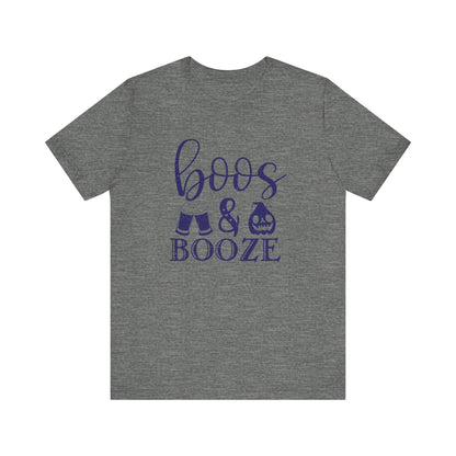 Booze And Boos shirt, Retro Halloween Shirt, Halloween Gift - PopCultureByDesign36