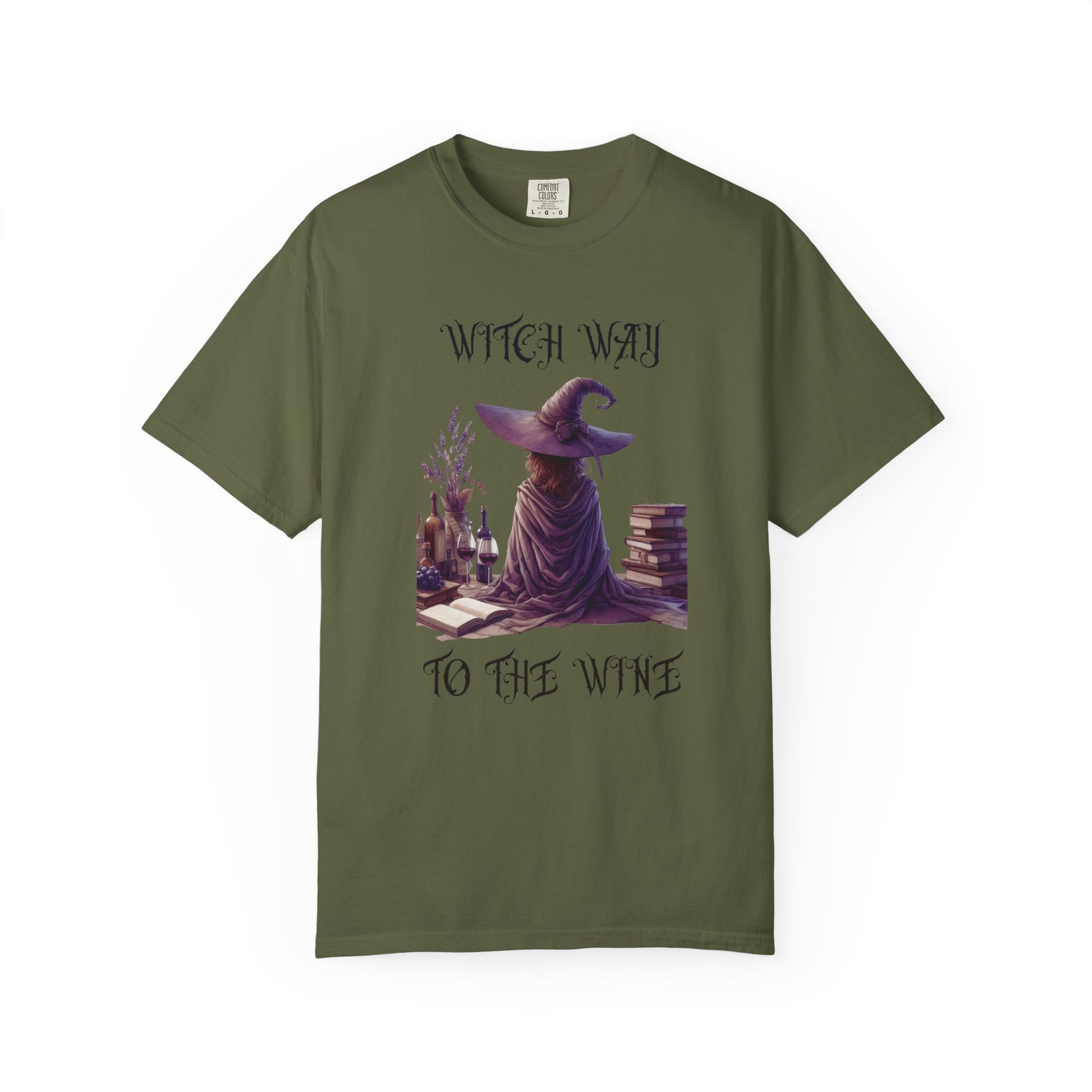 Funny Halloween Shirt, Halloween Witch Shirt, Wine Drinker Gift - PopCultureByDesign36