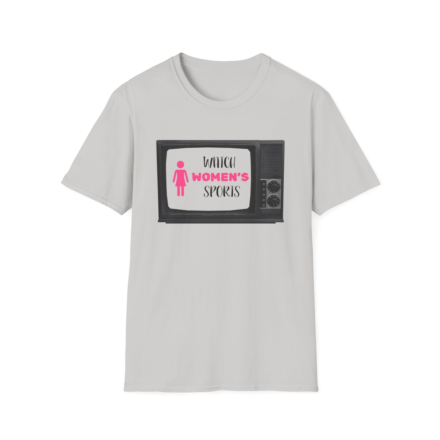 Watch Womens Sports, Women's Sports Supportive T-Shirt, Women In Sports - PopCultureByDesign36