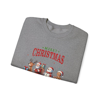 Christmas Sweatshirt, Cute Gingerbread Sweater, Gift For Christmas - PopCultureByDesign36