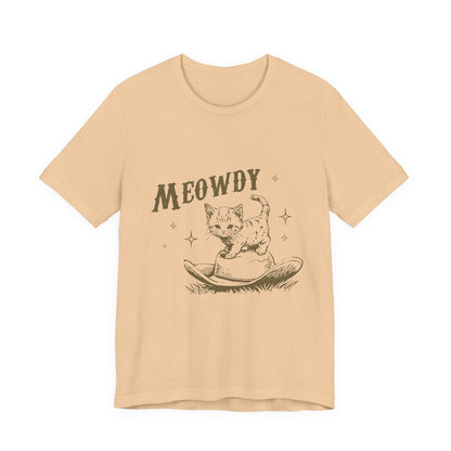 Western Cute Kitten, Cat Mom Vintage, Funny Cat Shirt - PopCultureByDesign36