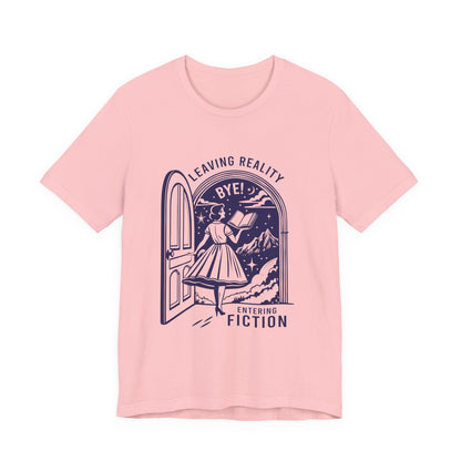 Leaving Reality, A Well Read Woman Shirt, Reading Shirt, Librarian Shirt - PopCultureByDesign36