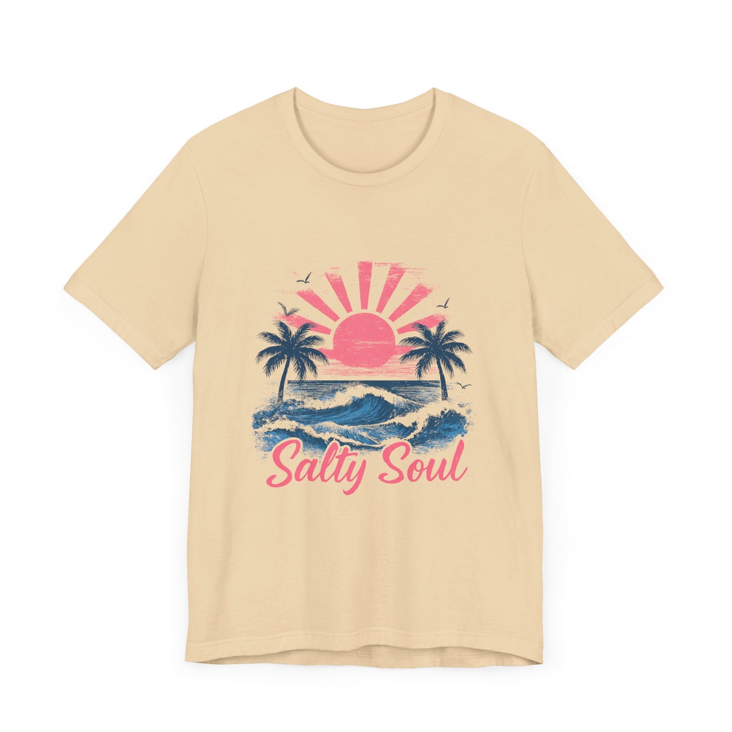 Retro Salty Soul Shirt, Summer Salty Soul T-shirt, Trendy Summer Shirt - PopCultureByDesign36