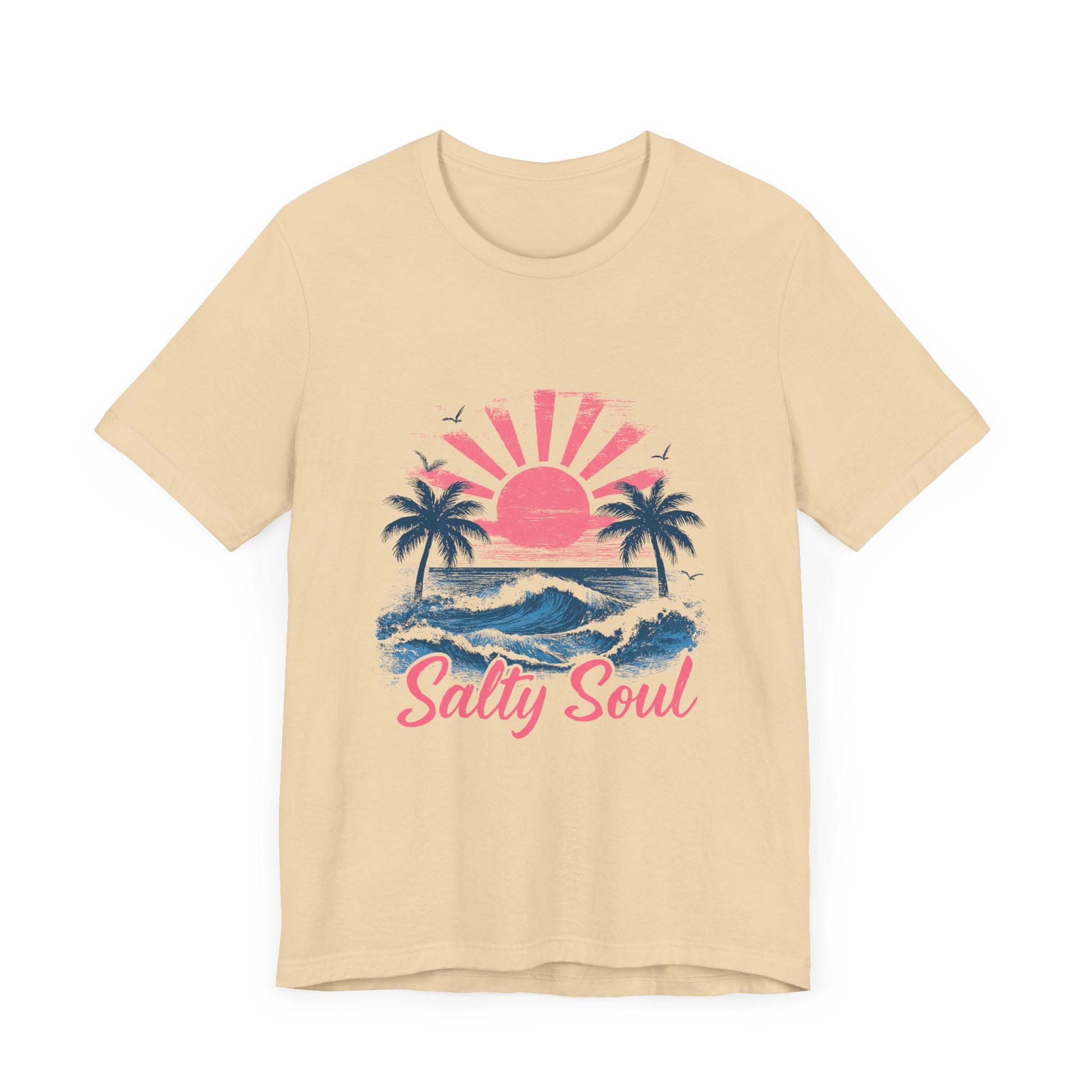 Retro Salty Soul Shirt, Summer Salty Soul T-shirt, Trendy Summer Shirt - PopCultureByDesign36