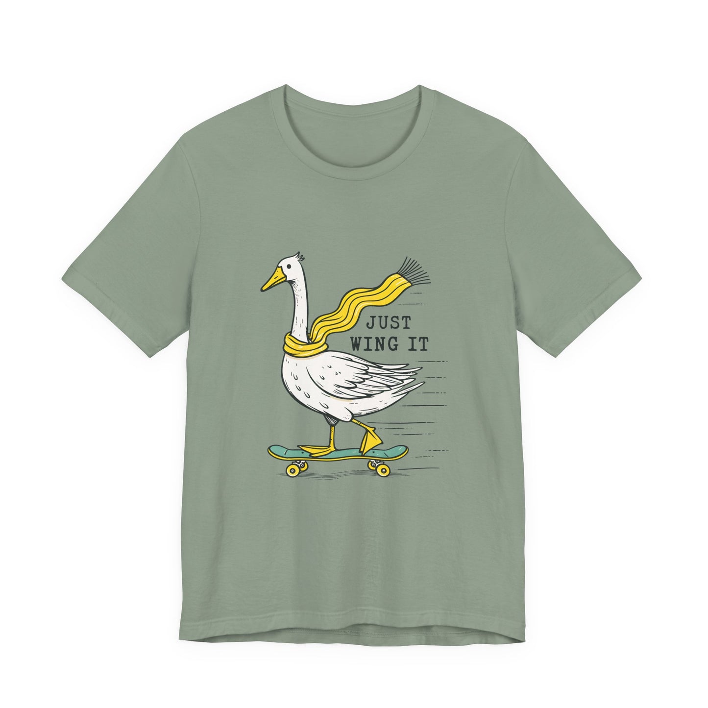 Pun Humor Bird Tee, Bird Lover Gift, Funny Bird Shirt, Skateboard Goose - PopCultureByDesign36