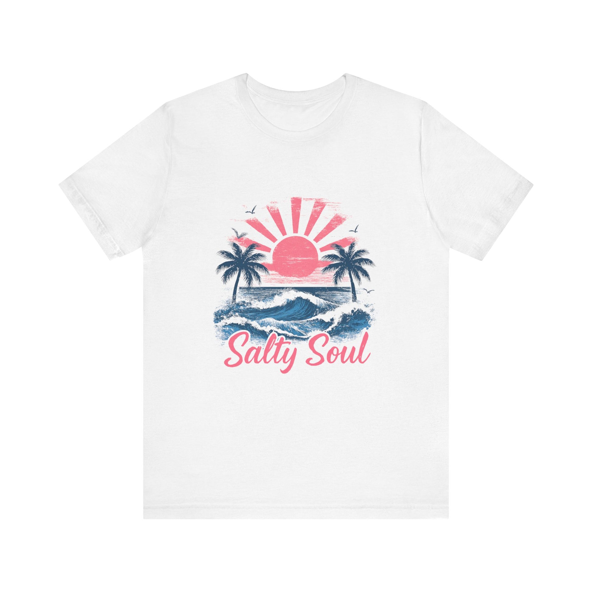 Retro Salty Soul Shirt, Summer Salty Soul T-shirt, Trendy Summer Shirt - PopCultureByDesign36