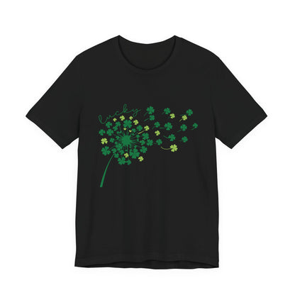 Lucky Shirt, St Patricks Day Shirt, Shamrock Heart T-Shirt - PopCultureByDesign36