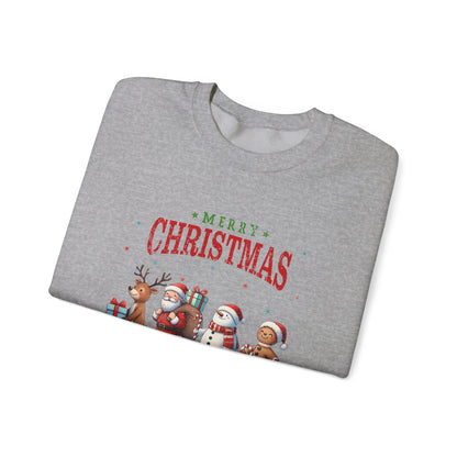 Christmas Sweatshirt, Cute Gingerbread Sweater, Gift For Christmas - PopCultureByDesign36