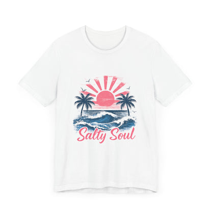Retro Salty Soul Shirt, Summer Salty Soul T-shirt, Trendy Summer Shirt - PopCultureByDesign36