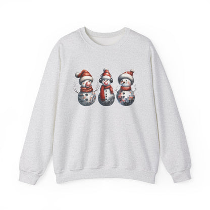 Christmas Snowman Sweatshirt, Christmas Sweatshirt,Family Christmas Sweatshirt - PopCultureByDesign36