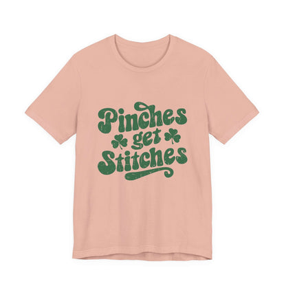 Pinches Get Stitches Shirt, Shamrock Shirt, St Patrick's Day Shirt - PopCultureByDesign36