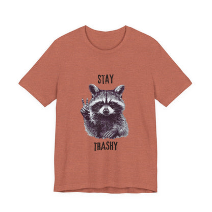 Stay Trashy Raccoon Shirt, Raccoon Shirt Funny, Cool Vintage Style Raccoon Shirt - PopCultureByDesign36