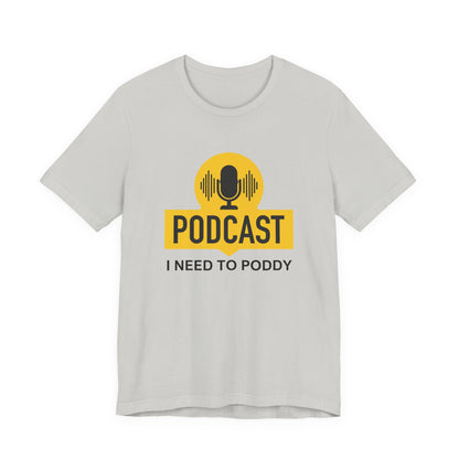 Funny Podcast Shirt, Podcaster Shirt, Podcaster Gift Idea, Podcasting Tee, Webcast Shirt, Podcast Lover Gift, Podcaster Joke Shirt - PopCultureByDesign36
