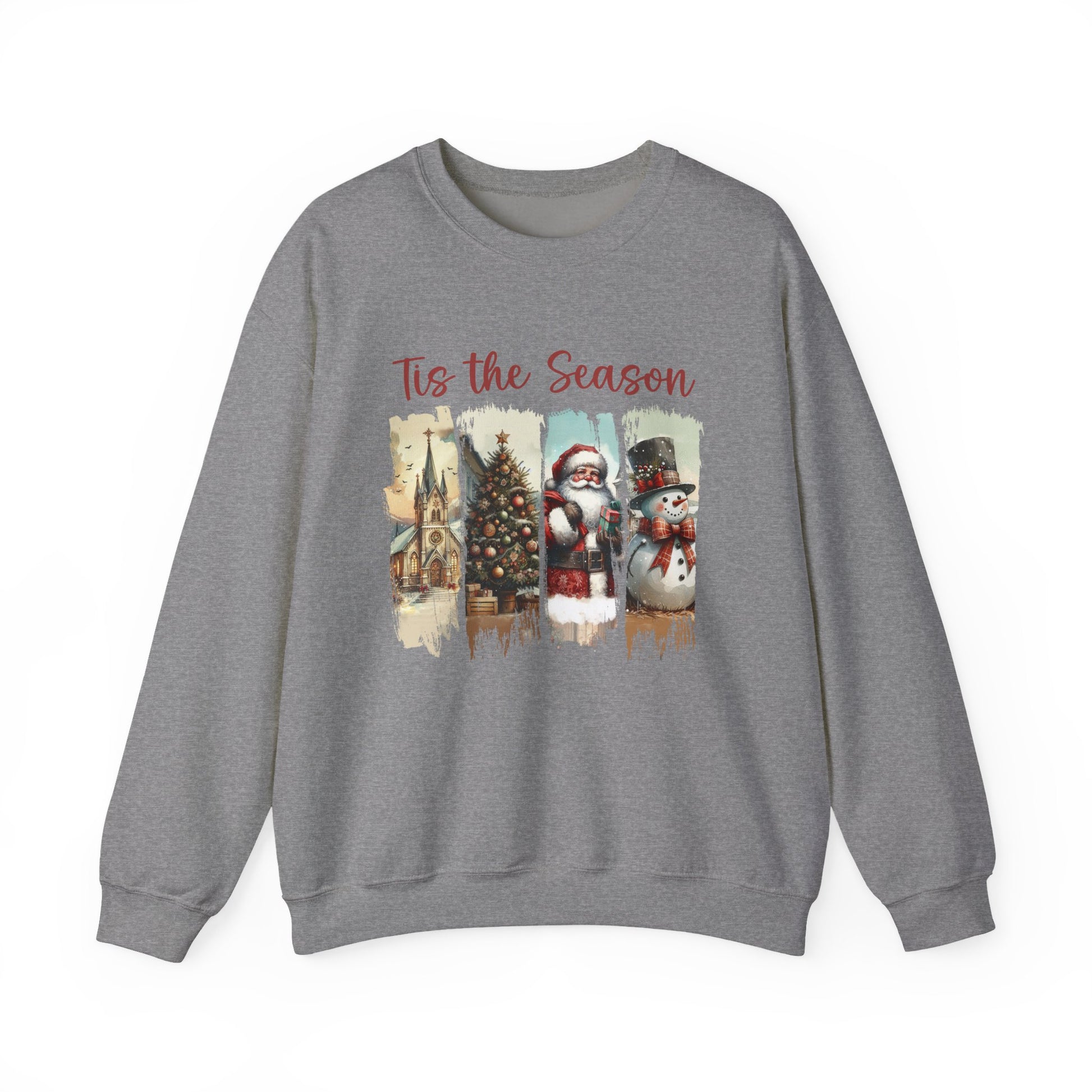 Tis The Season Sweatshirt, Merry Christmas Shirt, Christmas Sweatshirt - PopCultureByDesign36