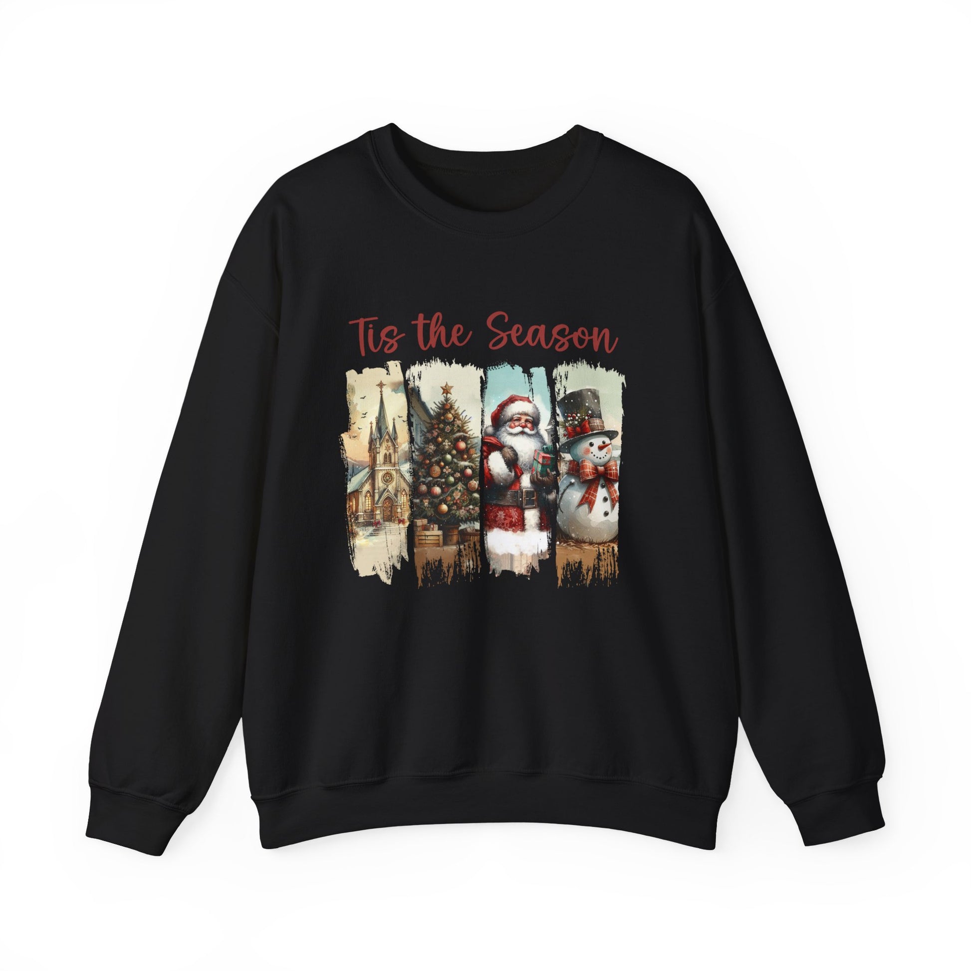 Tis The Season Sweatshirt, Merry Christmas Shirt, Christmas Sweatshirt - PopCultureByDesign36