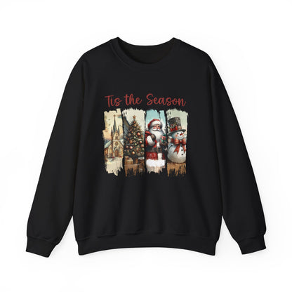 Tis The Season Sweatshirt, Merry Christmas Shirt, Christmas Sweatshirt - PopCultureByDesign36