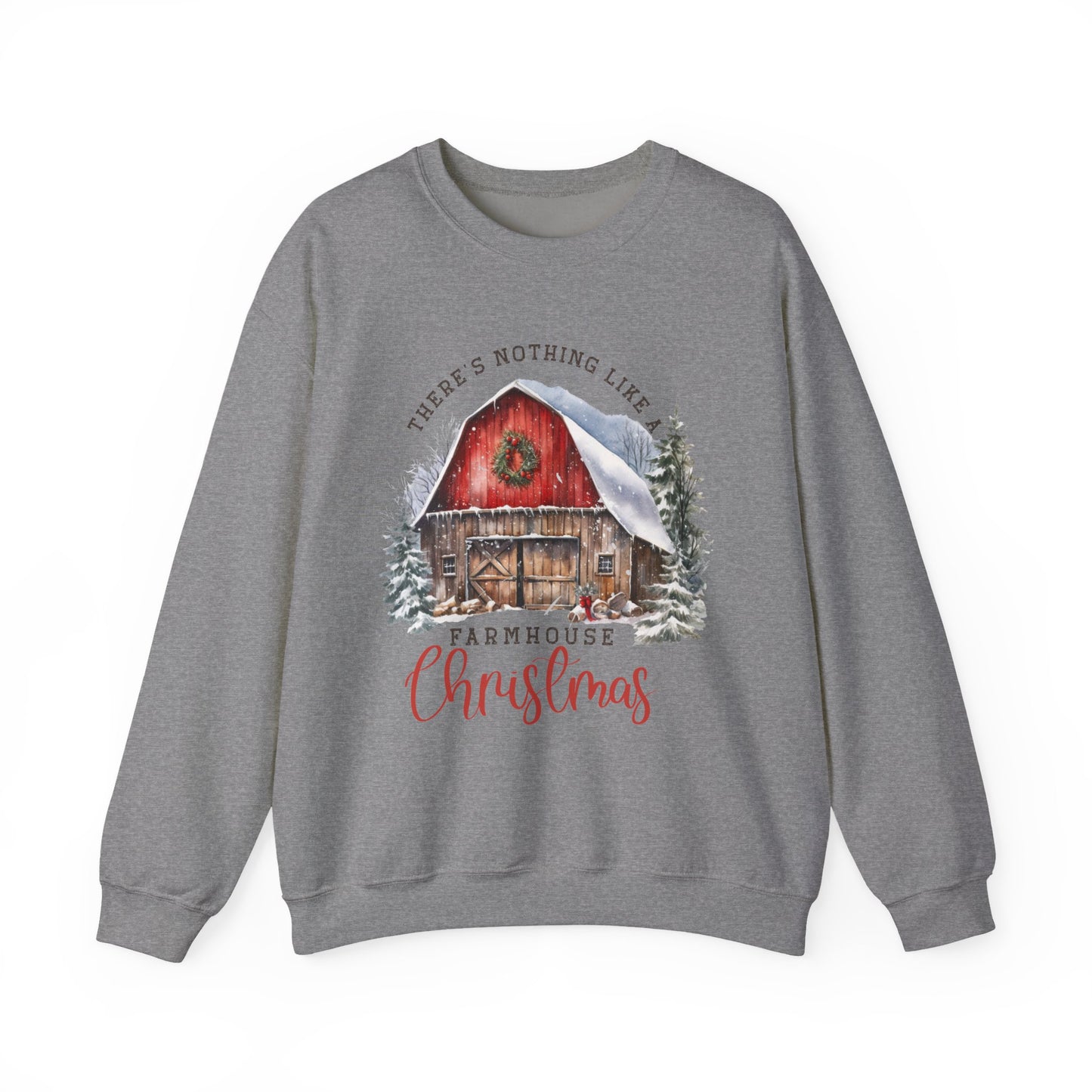 Nothing Like A Farmhouse Christmas, Country Farm Christmas shirt, Country Farm - PopCultureByDesign36