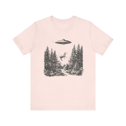 Ufo Cow Shirt, Retro T-Shirt, Vintage Cow Ufo TShirt, Ufo Graphic Tee - PopCultureByDesign36