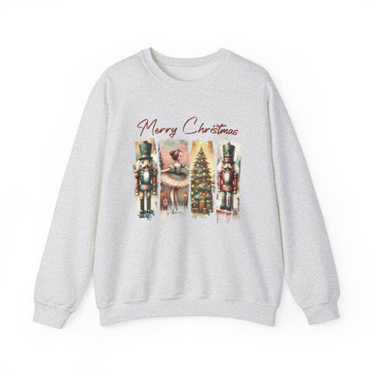 Merry Christmas Sweatshirt, Christmas Tis The Season Sweatshirt - PopCultureByDesign36