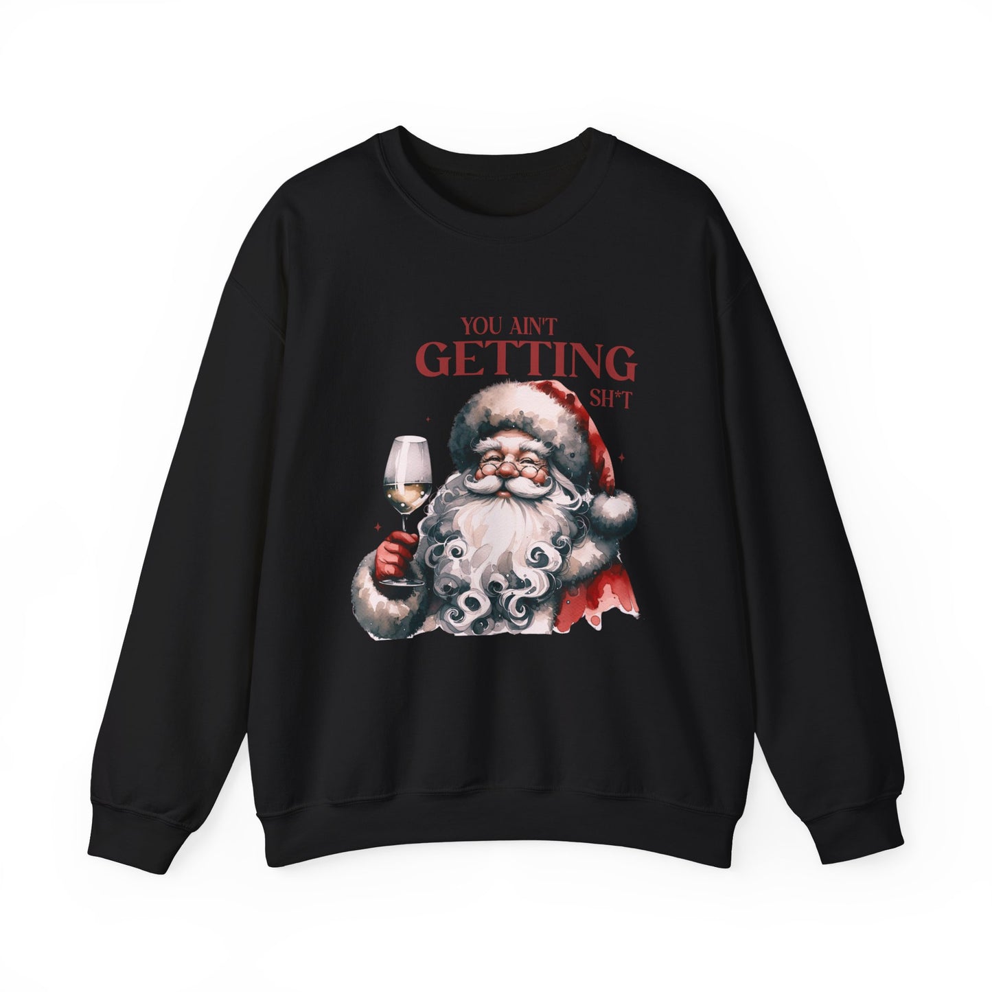 Santa Inspired, Funny Santa sweatshirt, Retro Santa sweatshirt - PopCultureByDesign36