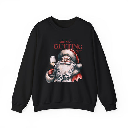 Santa Inspired, Funny Santa sweatshirt, Retro Santa sweatshirt - PopCultureByDesign36
