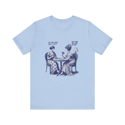 Funny Card Playing Tee, Card Playing Lovers Tee, Vintage Style Top - PopCultureByDesign36