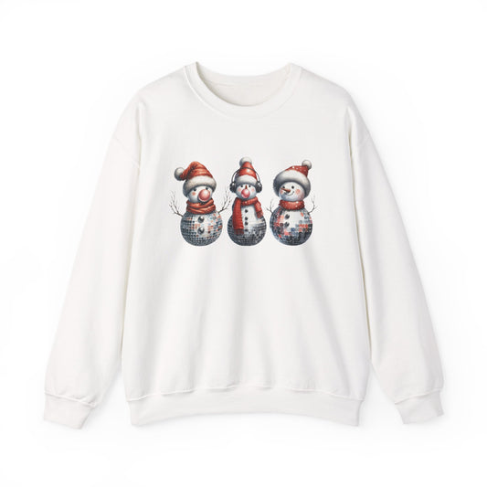 Christmas Snowman Sweatshirt, Christmas Sweatshirt,Family Christmas Sweatshirt - PopCultureByDesign36