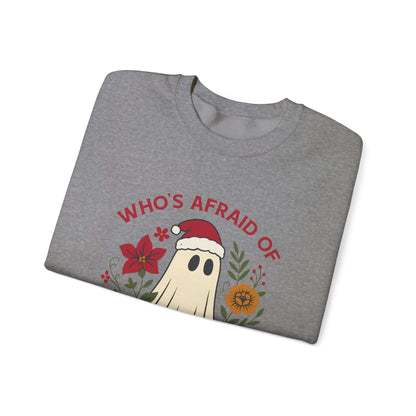 Halloween Ghost Santa Shirt, Bougie Ghost Sweatshirt