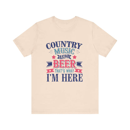 Country Music and Beer Shirt, Country Music Lover, Old Rodeo Shirt - PopCultureByDesign36