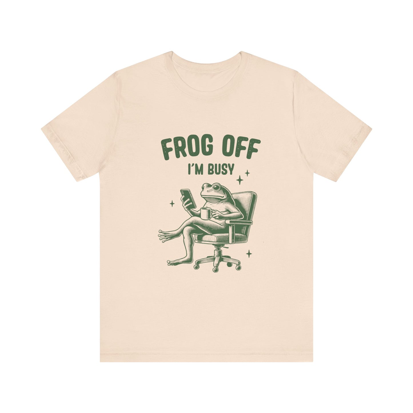 Frog Off Im Busy Shirt, Frog Pond TShirt, Meme Frog Shirt - PopCultureByDesign36