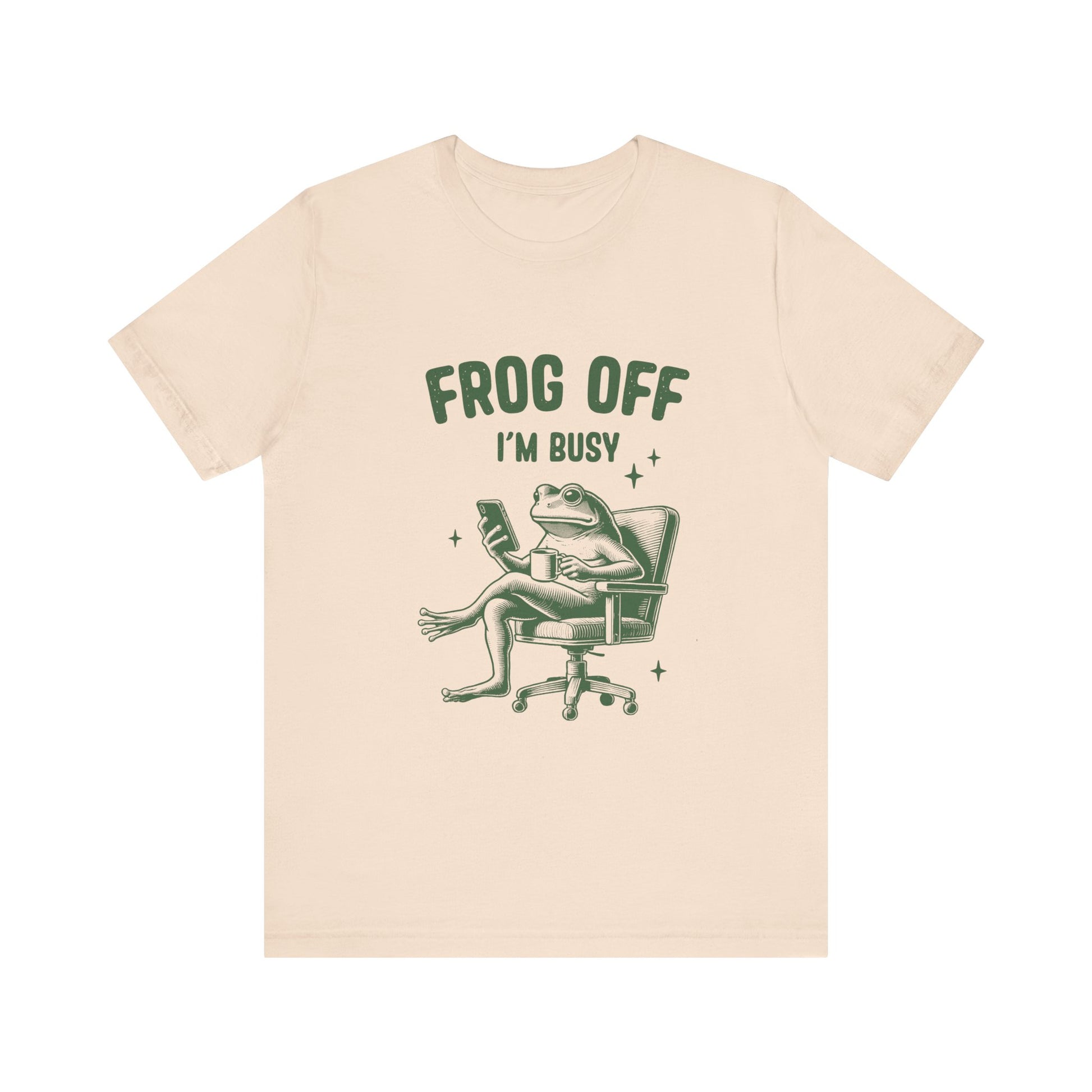 Frog Off Im Busy Shirt, Frog Pond TShirt, Meme Frog Shirt - PopCultureByDesign36