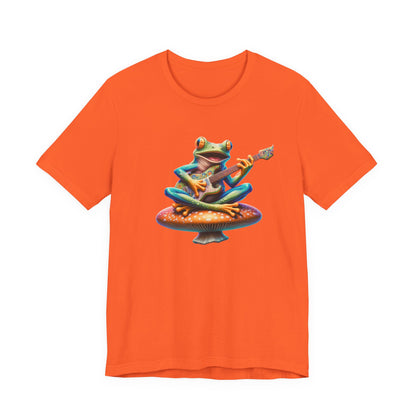 Hippie Shirt, Hippie Frog T-Shirt, Frog Lover Gift - PopCultureByDesign36