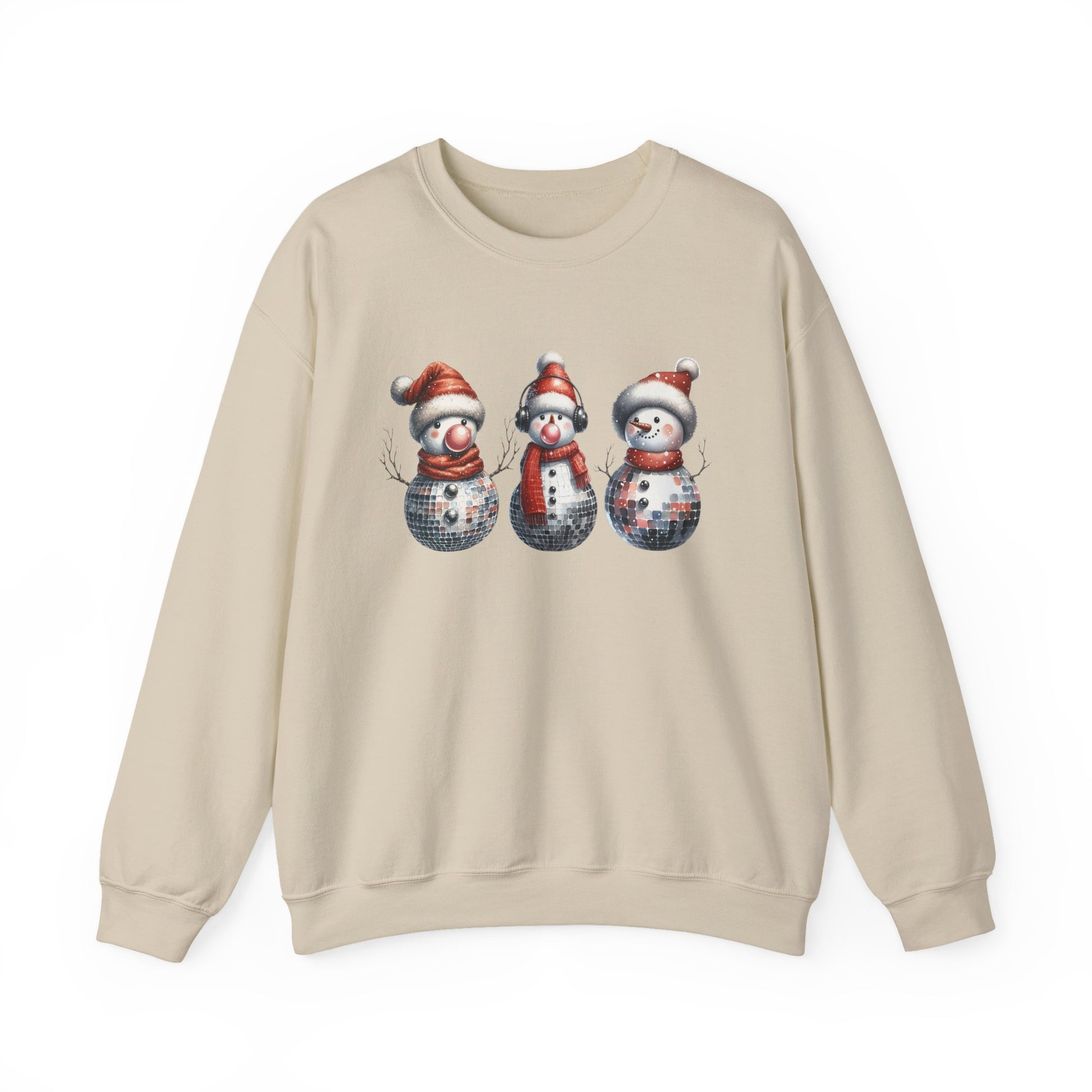 Christmas Snowman Sweatshirt, Christmas Sweatshirt,Family Christmas Sweatshirt - PopCultureByDesign36