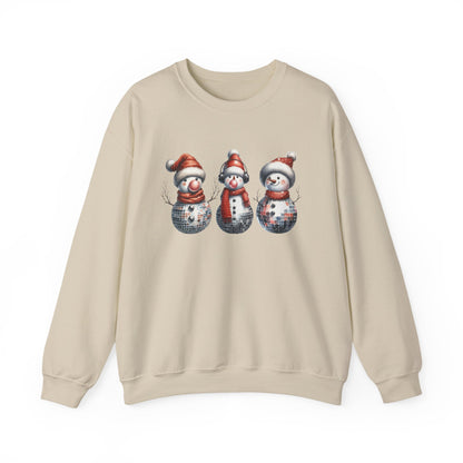 Christmas Snowman Sweatshirt, Christmas Sweatshirt,Family Christmas Sweatshirt - PopCultureByDesign36