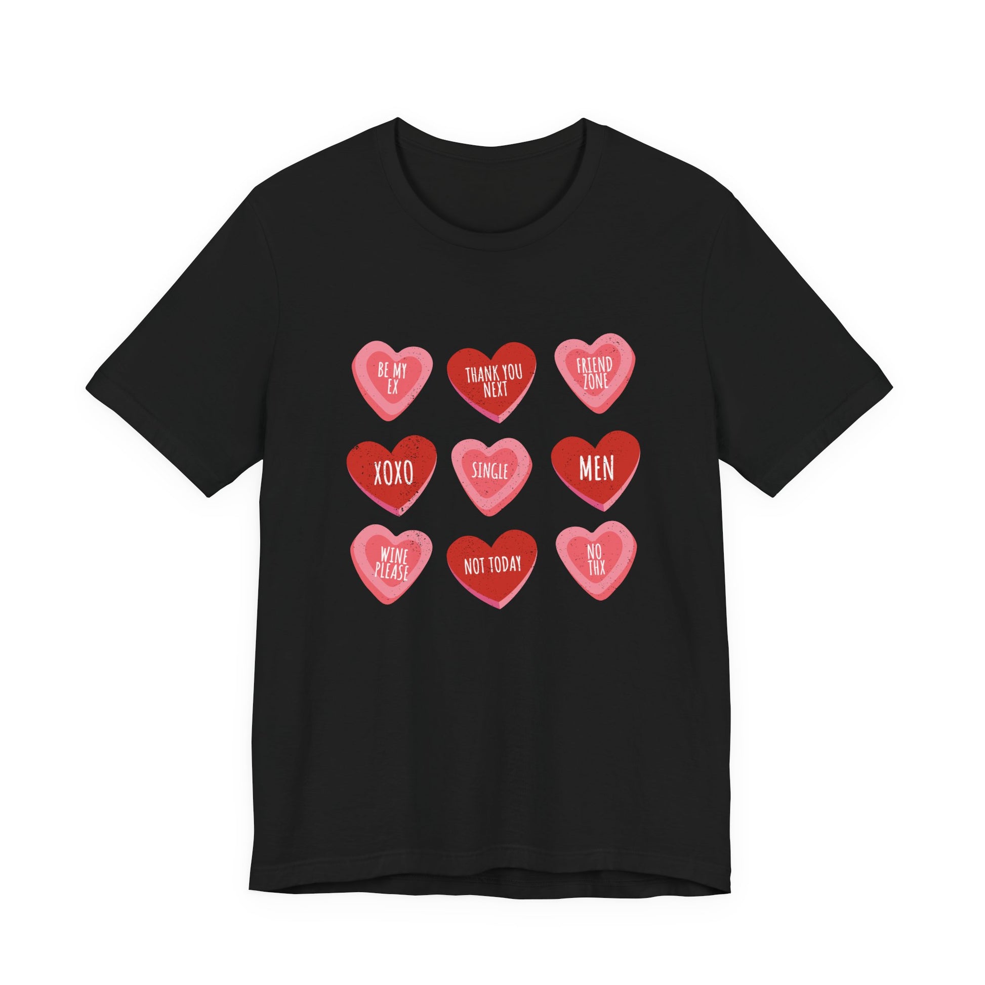 Candy Heart Shirt, Valentine's Day Gift, Conversation Hearts Shirt - PopCultureByDesign36