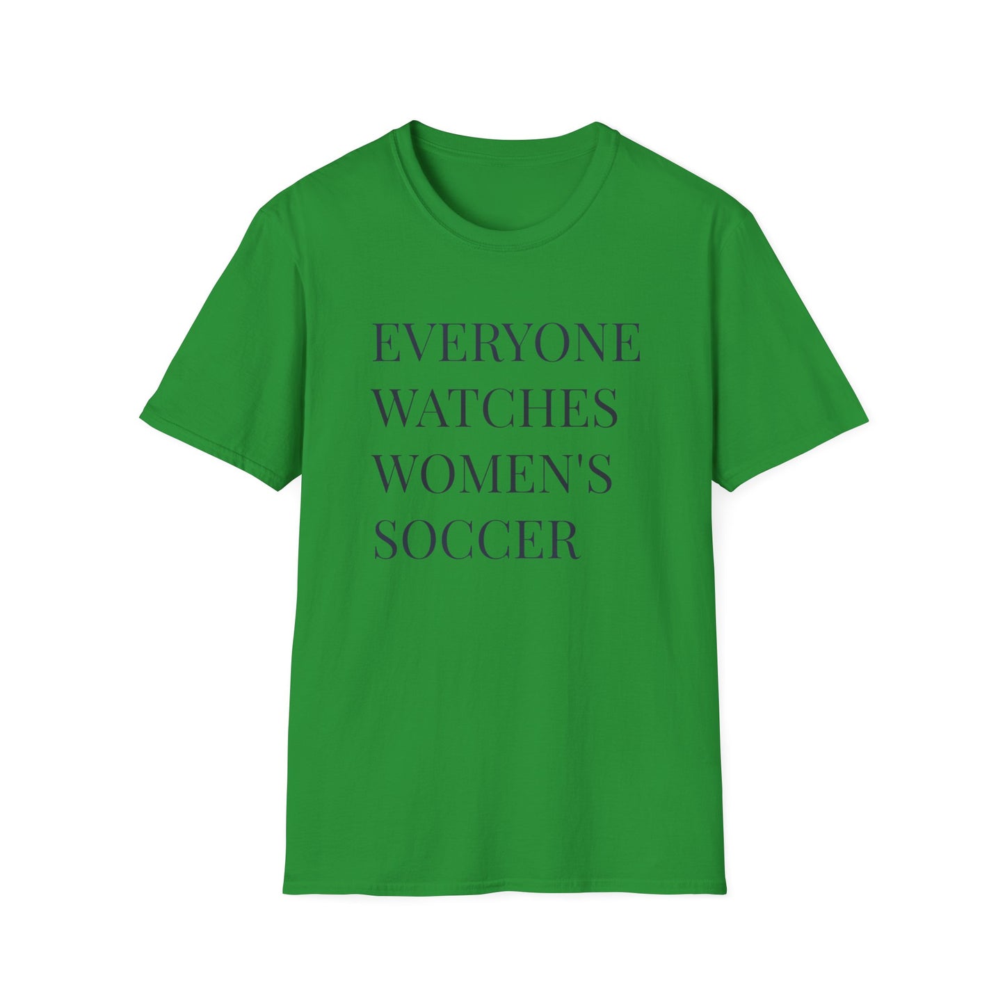 Womens Soccer T-Shirt, Female Athlete Sports Women's Sports - PopCultureByDesign36