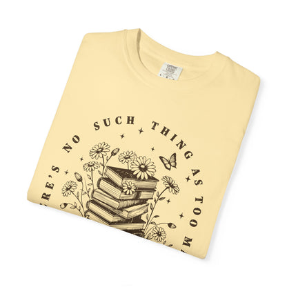 Book Lover Tee, Relaxation Vibes Shirt, Mindfulness Gift, Cozy Reading Top - PopCultureByDesign36